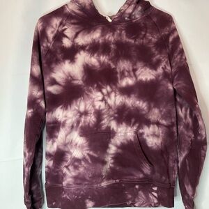Zine Clothing Purple Tie-Dye Hoodie